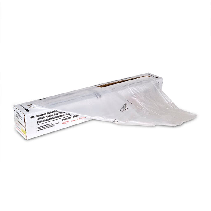 3M Overspray Protective Sheeting, 06727, 12 ft x 400 ft