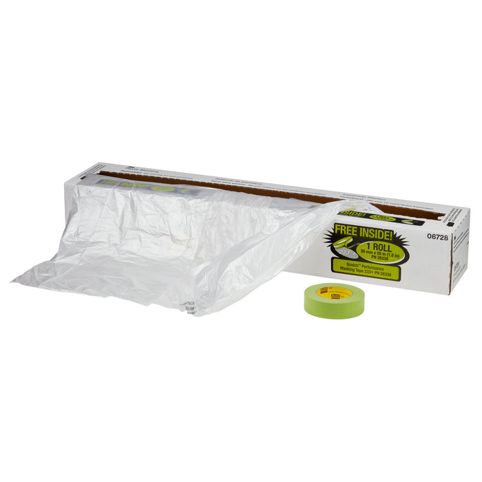 3M Overspray Protective Sheeting, 06728, 16 ft x 350 ft