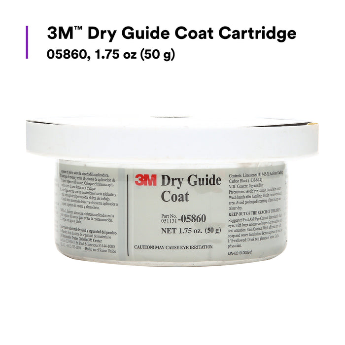 3M Dry Guide Coat Cartridge, 05860, 1.75 oz (50 g)