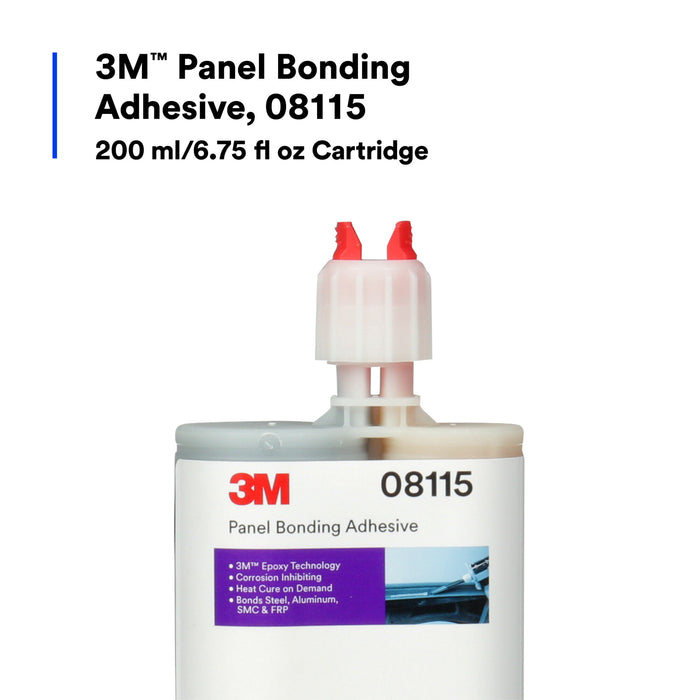 3M Panel Bonding Adhesive, 08115, 200 ml cartridge