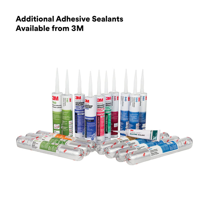 3M Marine Adhesive Sealant 5200FC, Fast Cure, White, 295 mL Cartridge
