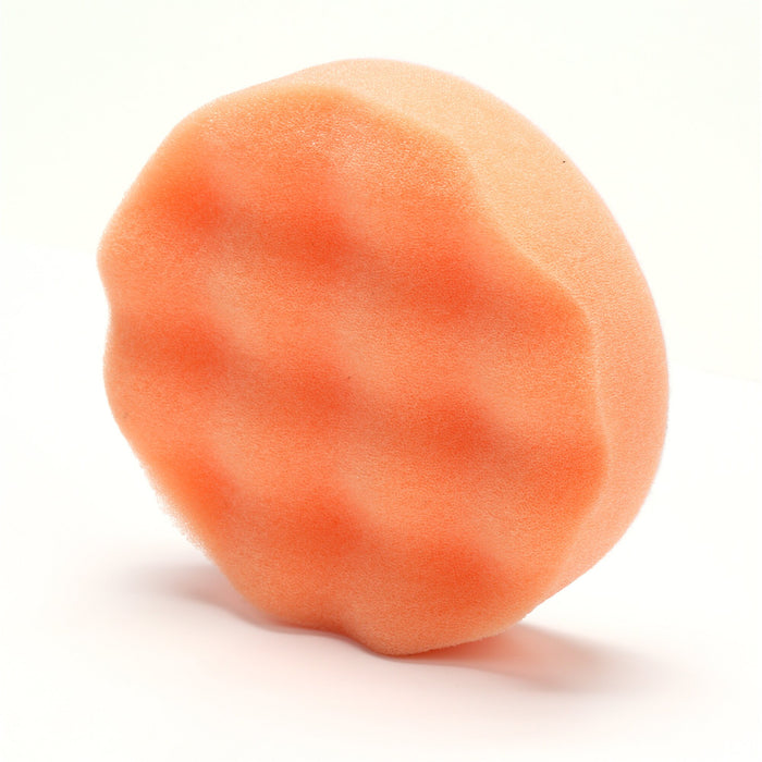 3M Finesse-it Foam Buffing Pad, 02648, 3-1/4 in, Orange Foam WhiteLoop