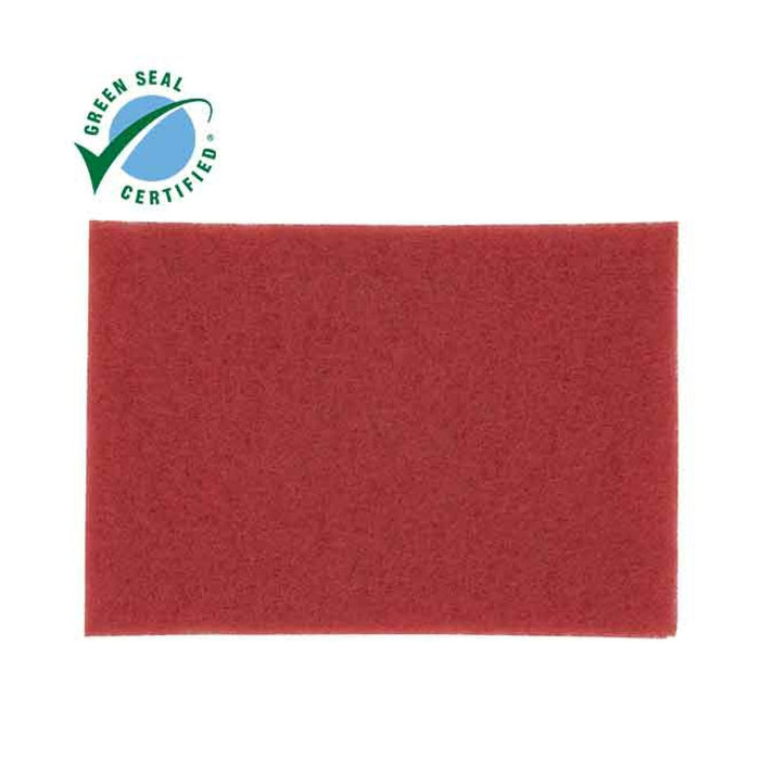3M Red Buffer Pad 5100, Red, 305 mm x 82 mm, 12 in