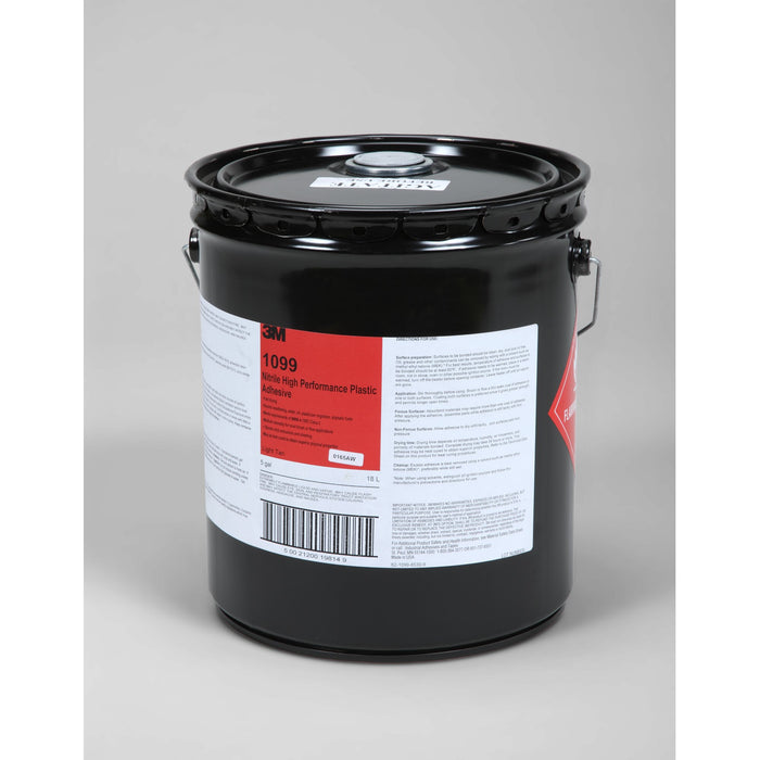 3M Nitrile High Performance Plastic Adhesive 1099, Tan, 5 Gallon Drum(Pail)