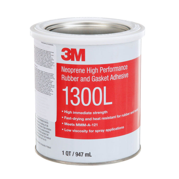 3M Neoprene High Performance Rubber and Gasket Adhesive 1300L, Yellow