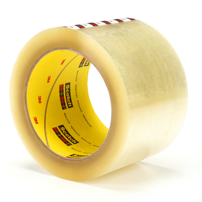 Scotch® Box Sealing Tape 375, Clear, 72 mm x 50 m