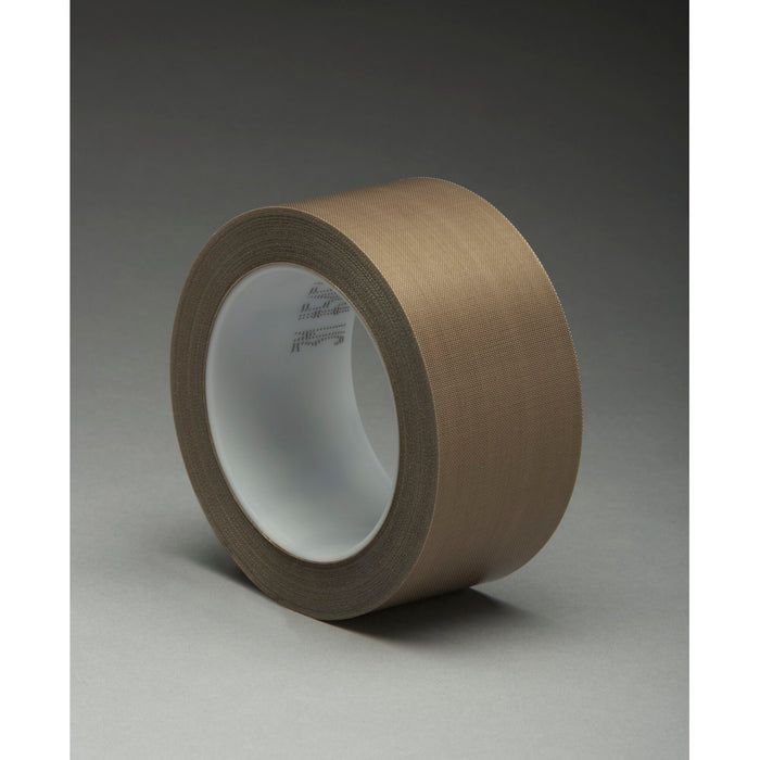 3M PTFE Glass Cloth Tape 5451, Brown, 48 in x 36 yd, 5.6 mil