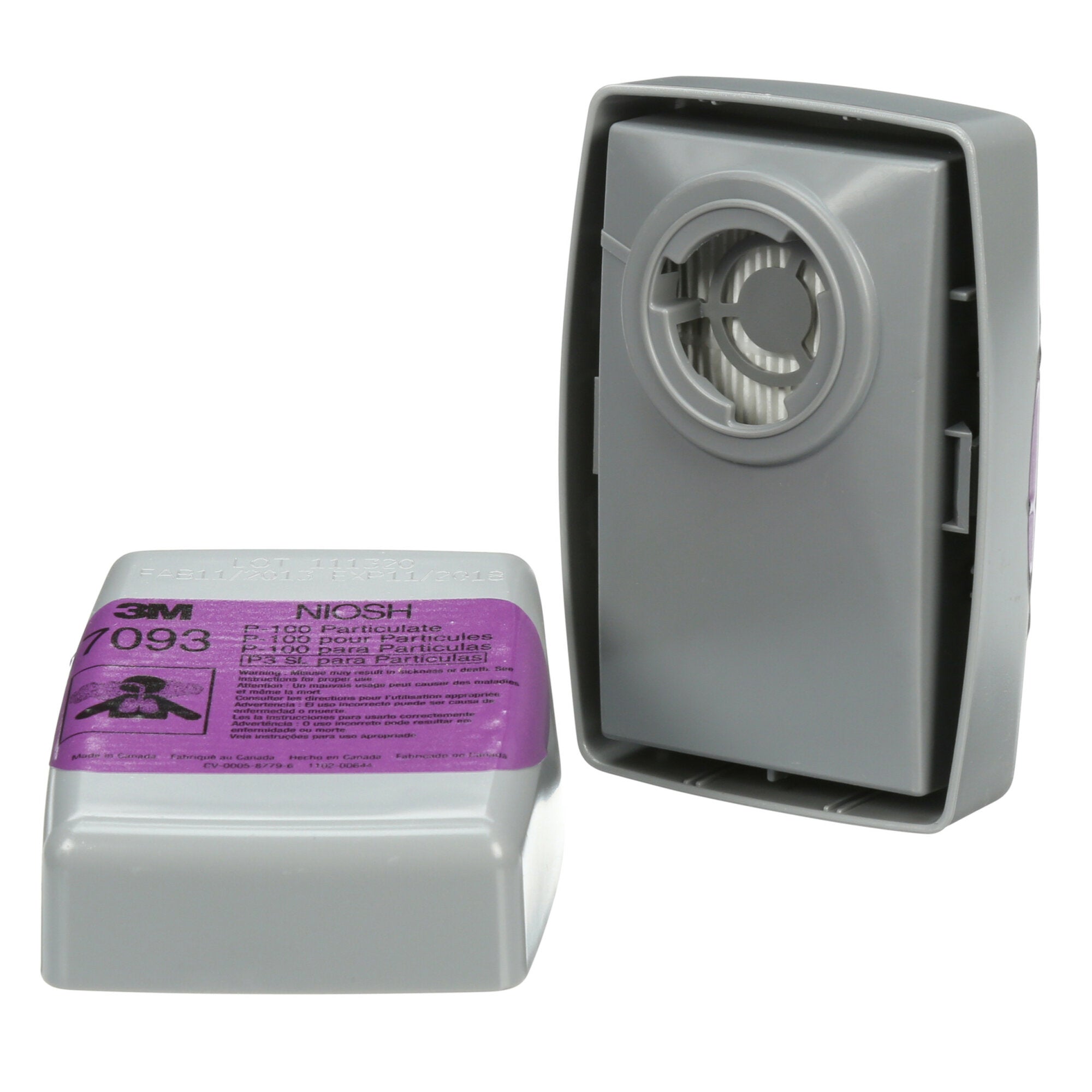 3M Particulate Filter 7093, P100 12/Carton