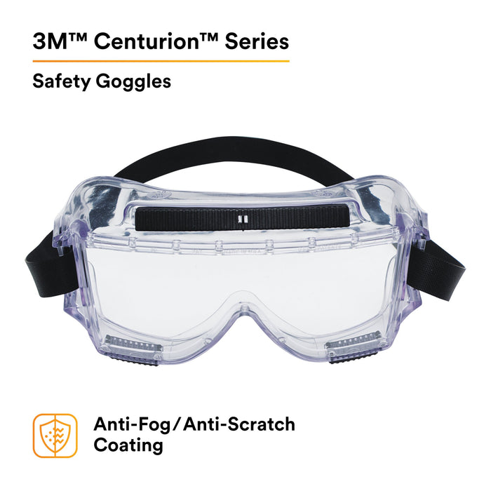 3M Centurion Safety Splash Goggle 454AF
