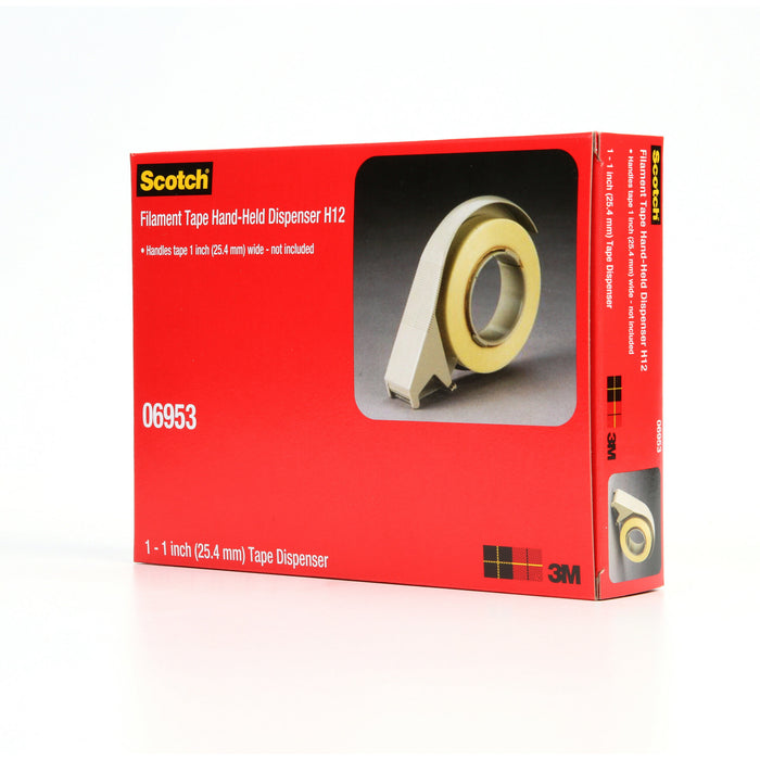 Scotch® Filament Tape Hand Dispenser H12, 1 in