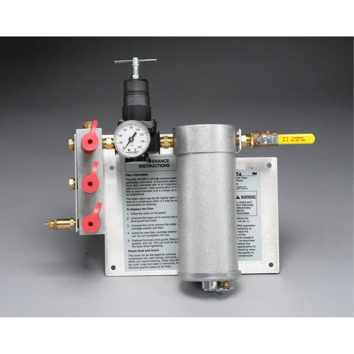 3M Compressed Air Filter and Regulator Panel W-2806/07006(AAD), 50 cfm