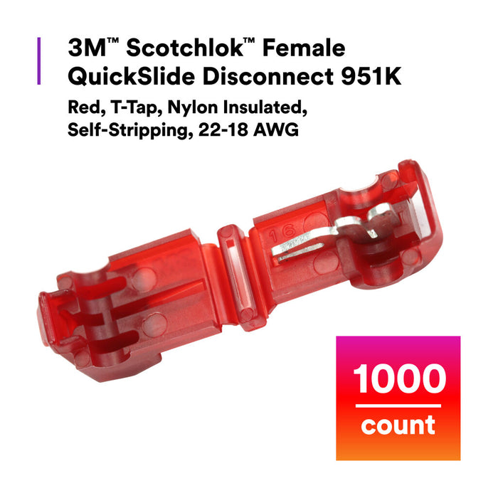 3M Scotchlok Female QuickSlide Disconnect