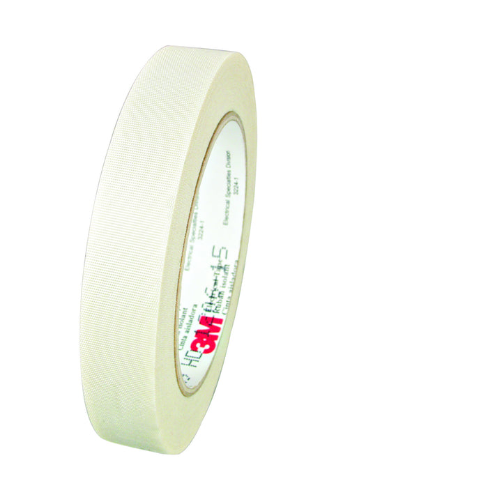 3M Glass Cloth Electrical Tape 69, 3/4 in x 66 ft, White