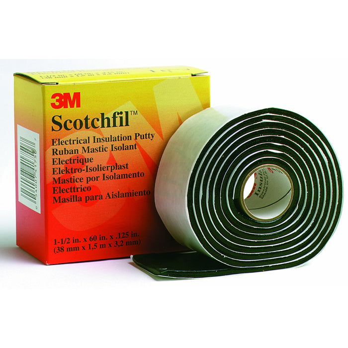 3M Scotchfil Electrical Insulation Putty, 1-1/2 in x 60 in, 1roll/carton