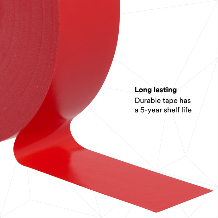 Scotch® Vinyl Color Coding Electrical Tape 35, 3/4 in x 66 ft, Red