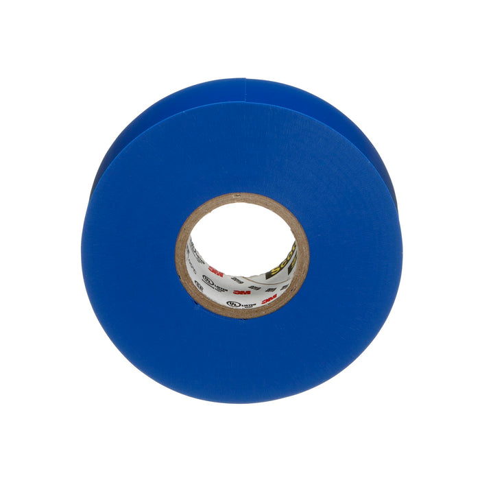 Scotch® Vinyl Color Coding Electrical Tape 35, 3/4 in x 66 ft, Blue