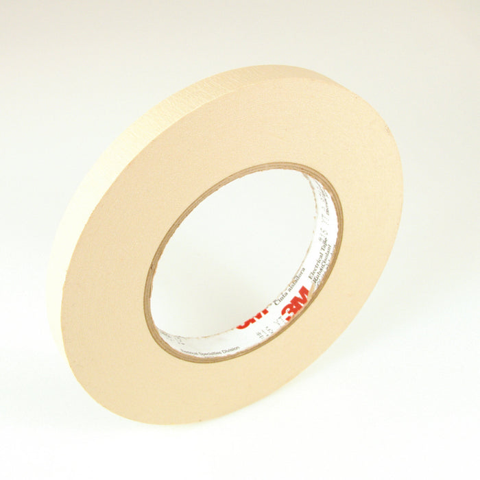 3M Crepe Paper Electrical Tape 16, 23-1/4 in x 60 yd, 3" Paper Core,Log Roll