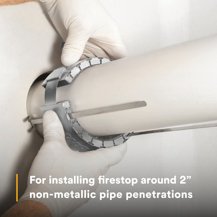 3M Fire Barrier Ultra Plastic Pipe Device ULTRA-PPD2, 2 in