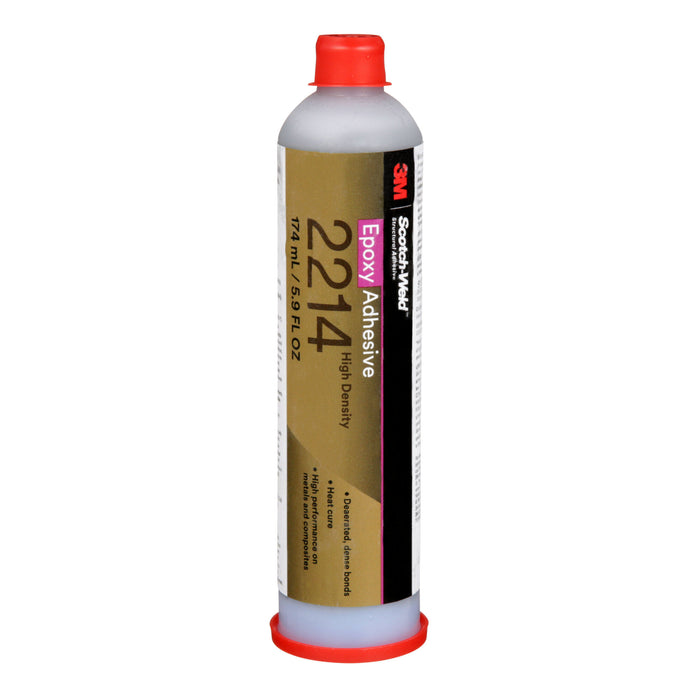 3M Scotch-Weld Epoxy Adhesive 2214, Hi-Density, Gray, 6 fl ozCartridge