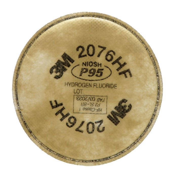 3M Particulate Cartridge 2076HF, Hydrogen Fluoride, P95