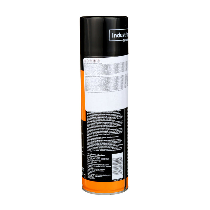 3M Foam Fast Spray Adhesive 74, Orange, 24 fl oz Can (Net Wt 16.9 oz)