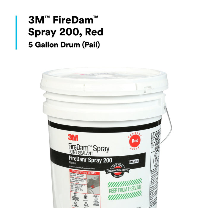 3M FireDam Spray 200, Red, 5 Gallon (Pail)