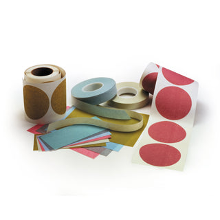 3M Wetordry Polishing Paper 286Q, 3.0 Micron PSA Disc Roll, 5 in x NHx 125