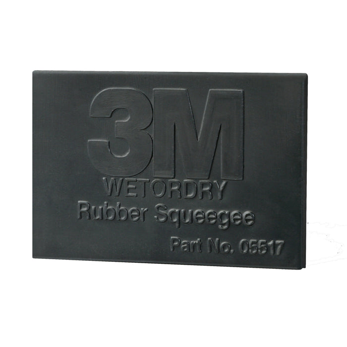 3M Wetordry Rubber Squeegee, 05518, 2 in x 3 in