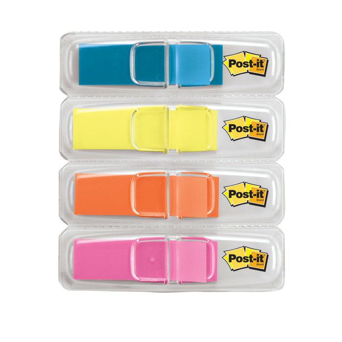 Post-it® Flags 683-4ABX, .47 in. x 1.7 in. Assorted Brights