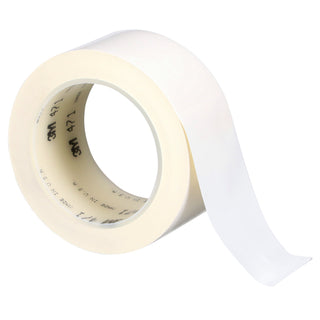 3M Vinyl Tape 471, White, 2 in x 36 yd, 5.2 mil