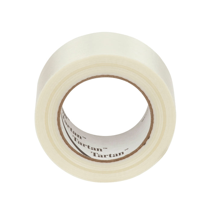 Tartan Filament Tape 8934, Clear, 48 mm x 55 m, 4 mil, 24 rolls percase