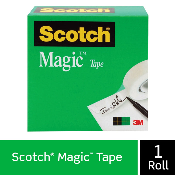 Scotch® Magic Tape 810, 1 in x 1296 in Boxed