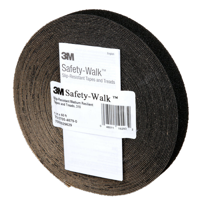 3M Safety-Walk Slip-Resistant Medium Resilient Tapes & Treads 310,Black