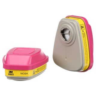 3M Organic Vapor/Acid Gas Cartridge/Filter 60923, P100