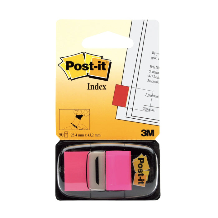 Post-it® Flags 680-21 (36) 1 in. x 1.7 in. (25,4 mm x 43,2 mm) BrightPink