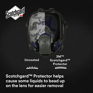 3M Ultimate FX Full Facepiece Reusable Respirator FF-401, Small