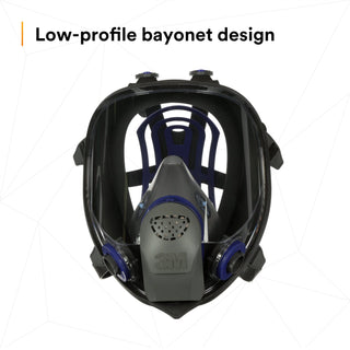 3M Ultimate FX Full Facepiece Reusable Respirator FF-401, Small
