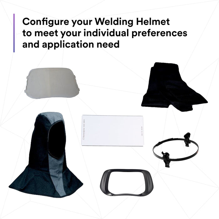 3M Speedglas 100 Welding Helmet 07-0012-31BL/37232(AAD), with ADF100V