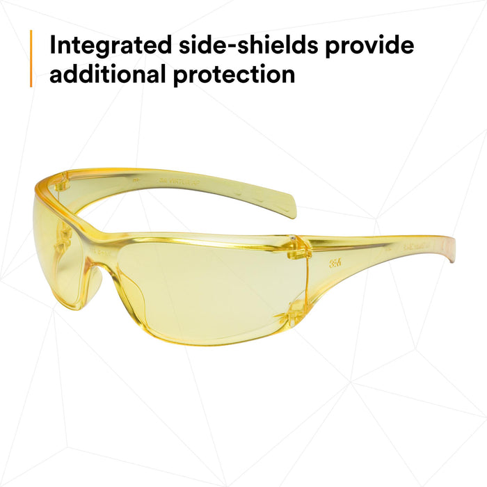 3M Virtua AP Protective Eyewear 11817-00000-20 Amber Hard Coat Lens