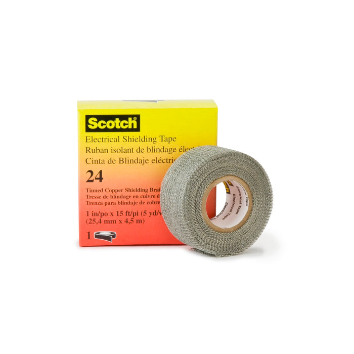 Scotch® Electrical Shielding Tape 24, 1 in x 15 ft (25 mm x 4,6 m)
