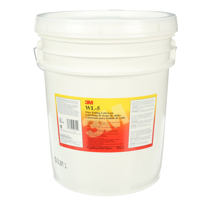 3M Wire Pulling Lubricant Gel WL-5, Five Gallons