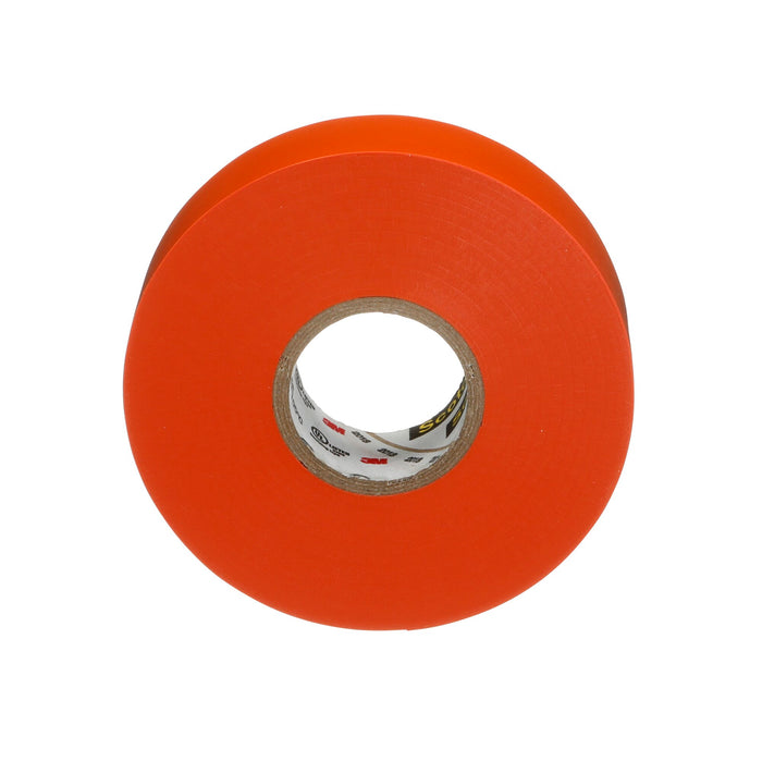 Scotch® Vinyl Color Coding Electrical Tape 35, 3/4 in x 66 ft, Orange