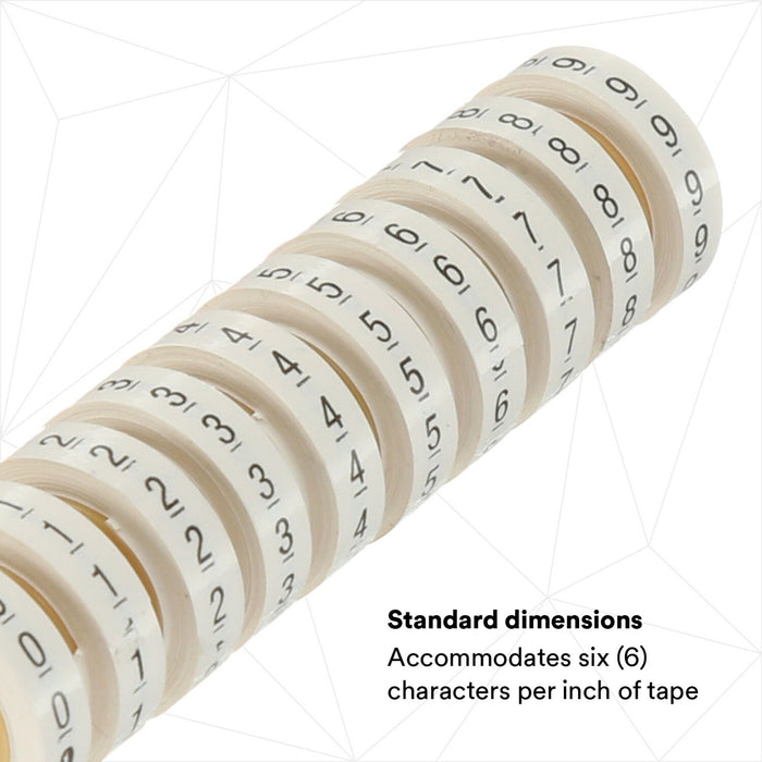 3M ScotchCode Wire Marker Tape Refill Roll SDR 0-9