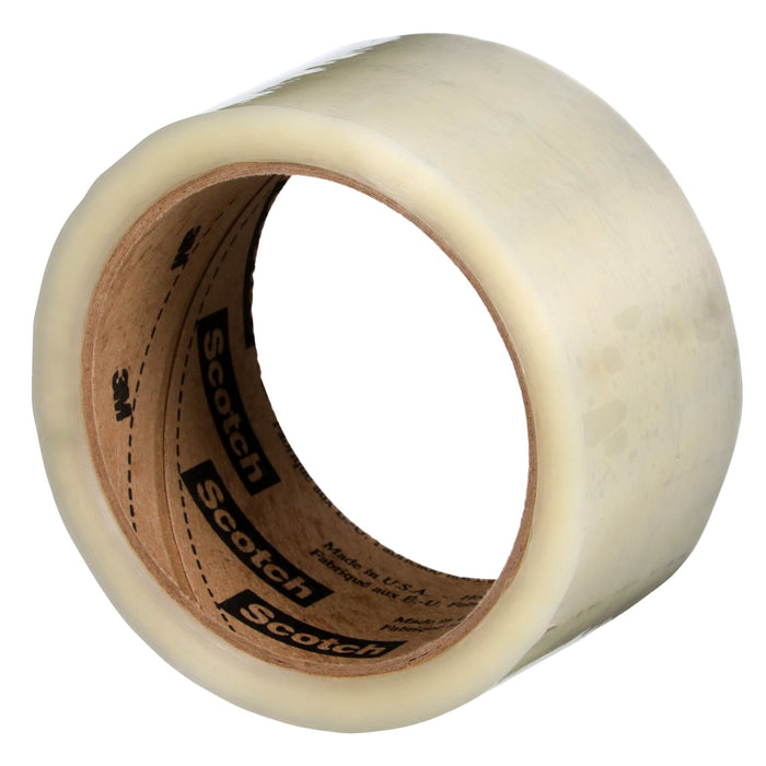 Scotch® Box Sealing Tape 371, Clear, 48 mm x 50 m