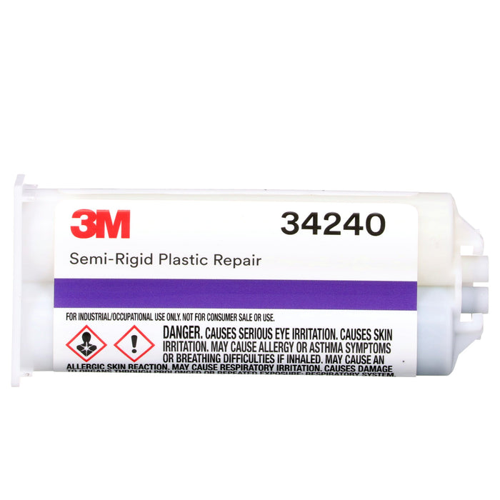 3M Semi-Rigid Plastic Repair, 34240, 47.3 mL Cartridge