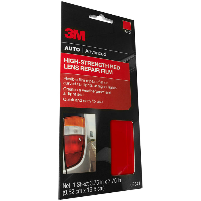 3M High Strength Lens Repair Film Red, 03341, 3.75 in x 7.75 in, 24 percase
