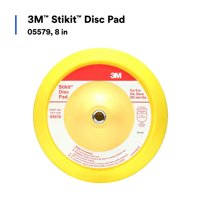 3M Stikit Disc Pad, 05579, 8 in