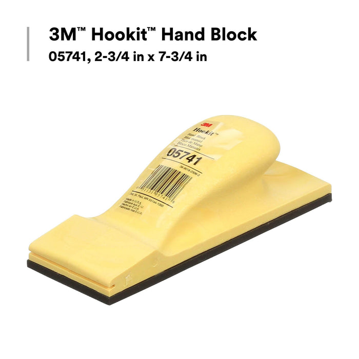 3M Hookit Hand Block, 05741, 2-3/4 in x 7-3/4 in