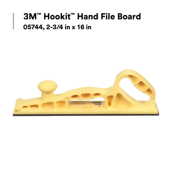 3M Hookit Hand File Board, 05744, 2-3/4 in x 16 in
