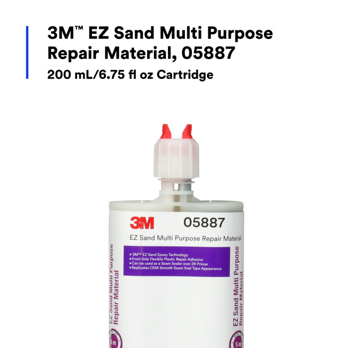 3M EZ Sand Multi Purpose Repair Material, 05887, 200 mL Cartridge